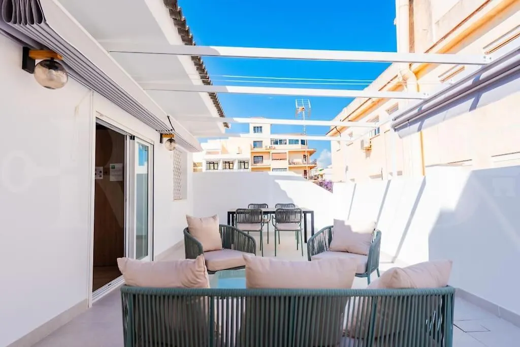 New Terrace & Parking By The Beach By Rems Fuengirola Appartement